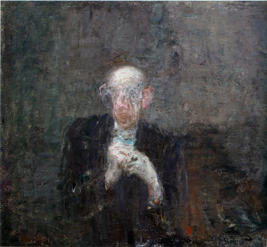 Igor Stravinsky 2007, drobe aliejus 96,5x104